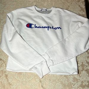 Champion long sleeve sweatshirt crop